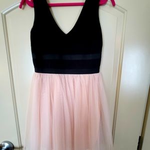 Beautiful Pink Black Tutu Large dress